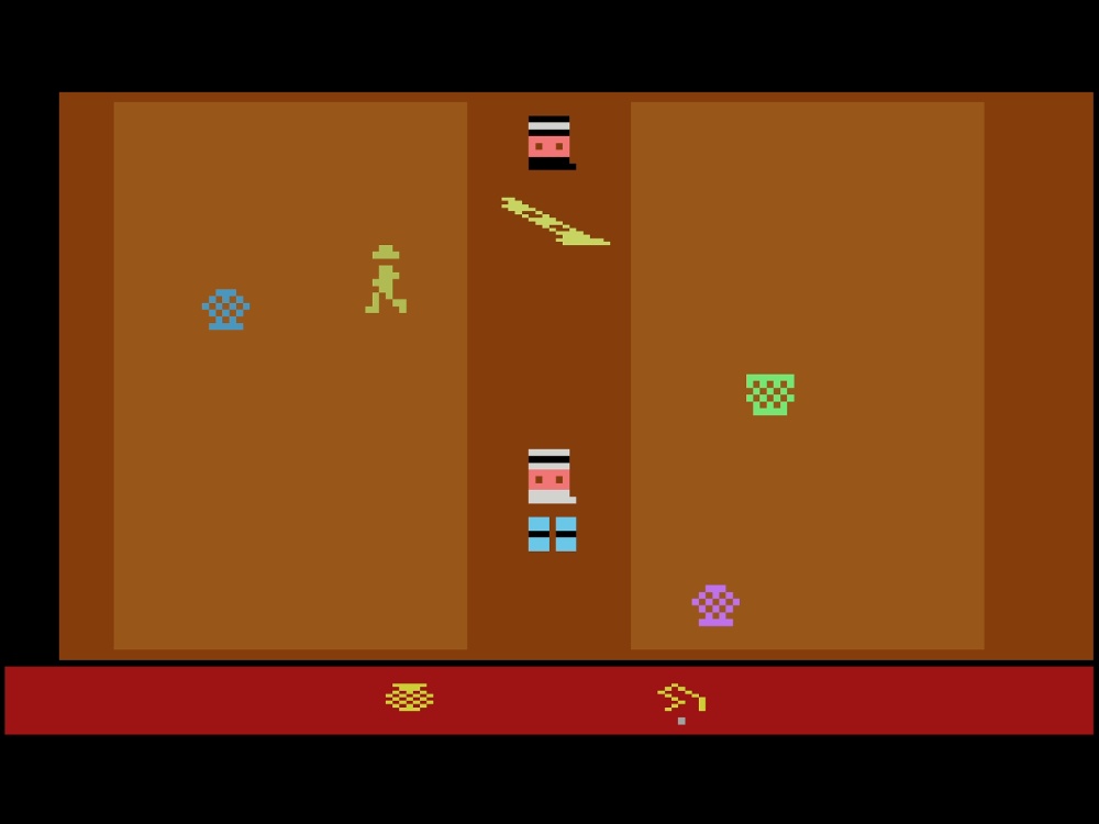 Gameplay of Raiders Of The Lost Ark for Atari 2600